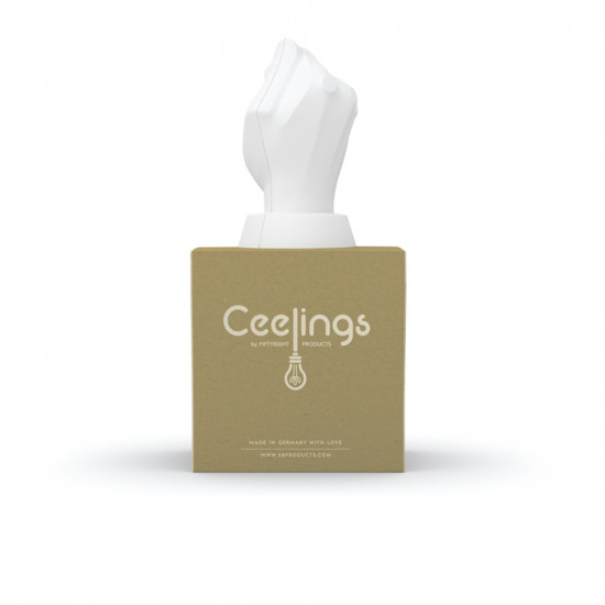 Ceelings “Handful of Light“, white, EXCLUSIEF lamp