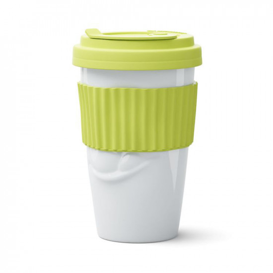 Mug to go 400ml “Tasty”, lime