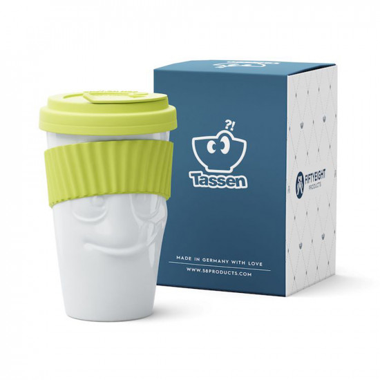 Mug to go 400ml “Tasty”, lime