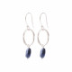 Graceful Lapis Lazuli SP Earrings