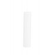 Pillar candle, White, Burning time: 34 hours