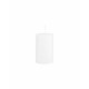 Pillar candle, White, Burning time: 36 hours