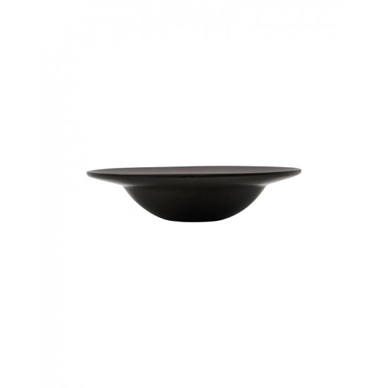 Pasta plate, HDRustic, Dark grey, Finish/Colour may vary