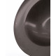 Pasta plate, HDRustic, Dark grey, Finish/Colour may vary