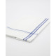 Napkins, NVAmow, White/Blue, Pack of 4 pcs