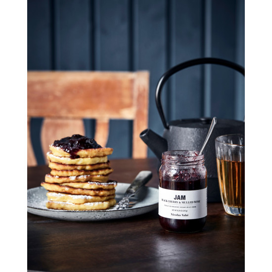 Jam, Black cherry & mulled wine, 235 g.