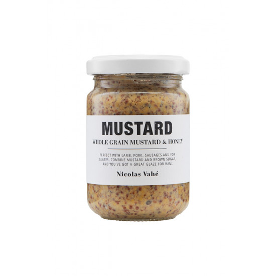 Mustard, Whole Grain & Honey, 140 g.