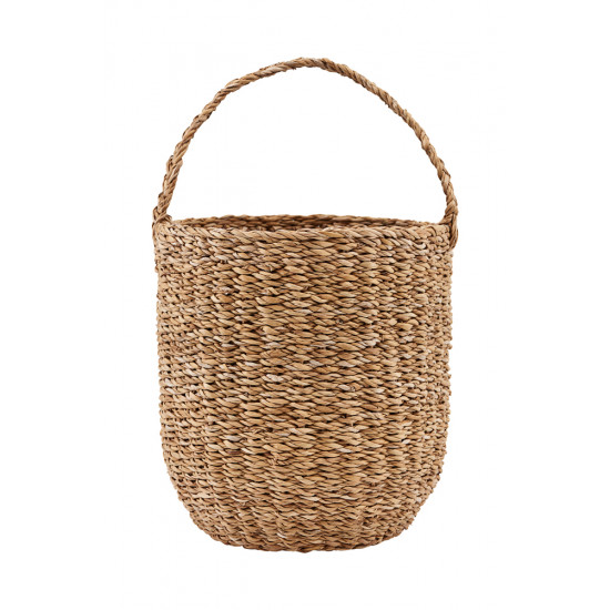 Basket, NVUse w. handle, Natural