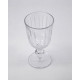 Wine glass, NVGroove, Clear, Set of 4 pcs, 24 cl, Handmade