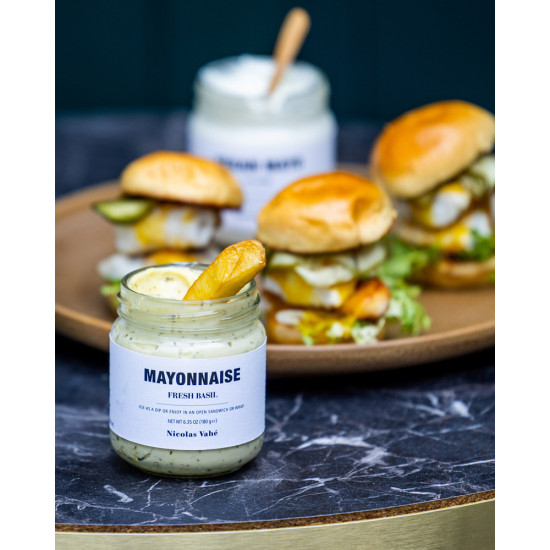 Mayonnaise, Fresh Basil, 180 g.