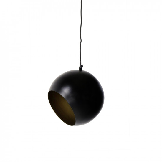 DEPOT - hanglamp - metaal - DIA 24 cm - zwart