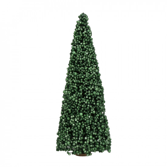 BOLAS - kerstboom - kunststof - DIA 12 x H 30 cm - licht groen