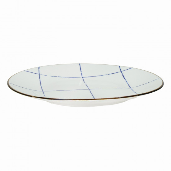 ANAFI - dinerbord - porselein - DIA 26,5 cm - blauw