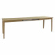 BELGIAN FARM - uitschuifbare tafel - gezeept - eik - L 160 (250) x W 80 x H 76 cm - naturel