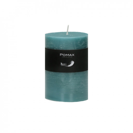 CANDLE - kaars - paraffine wax - DIA 7 x H 10 cm - wintergroen