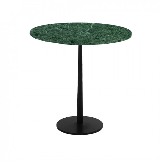 BISTRO - eettafel - marmer - DIA 70 x H 76 cm - groen