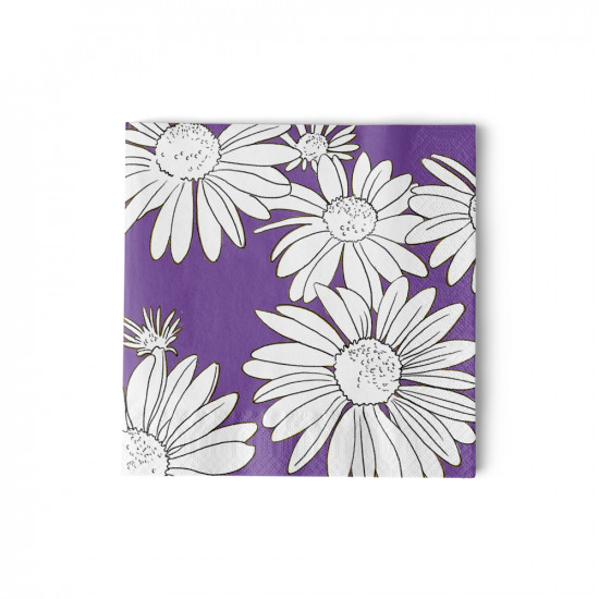 Peggy purple Napkin 25x25