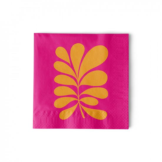 Paula pink Napkin 25x25