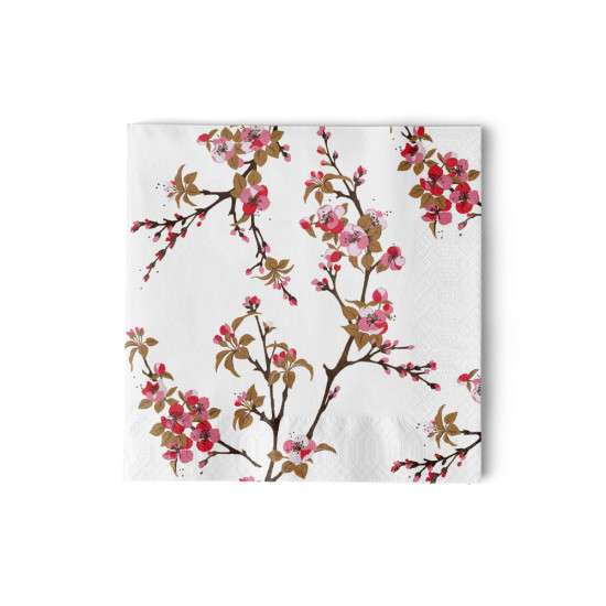 Fiori Rossi Napkin 25x25