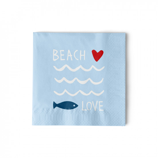 Seaside Beachlove Napkin 25x25