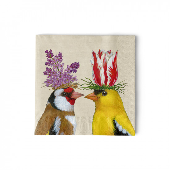 Spring Romance Napkin 25x25