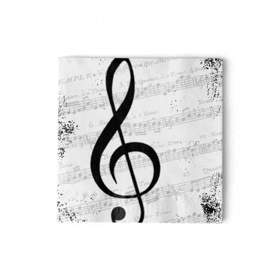 I Love Music 25x25 cm