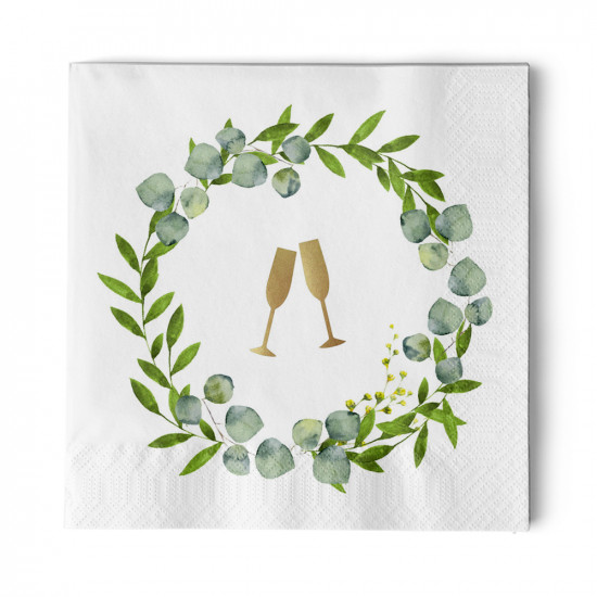 Champagne Napkin 33x33