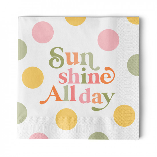 Sunshine all day Napkin 33x33