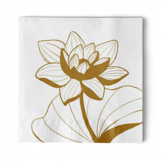 Lotus Napkin 33x33