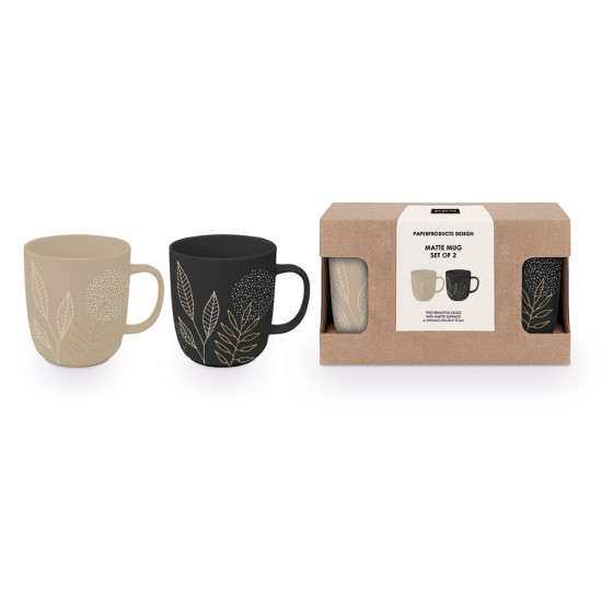 Pure Meadow Duo Matte Mug Set 2