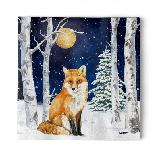 Winter Friend Napkin 33x33