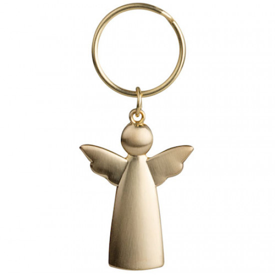 Angel keyring gold