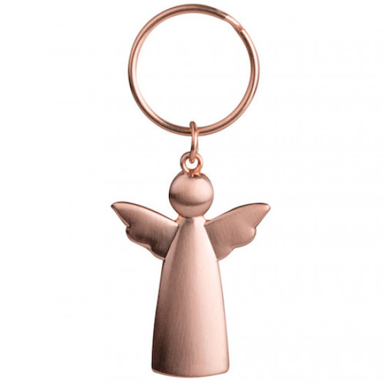 Angel keyring copper