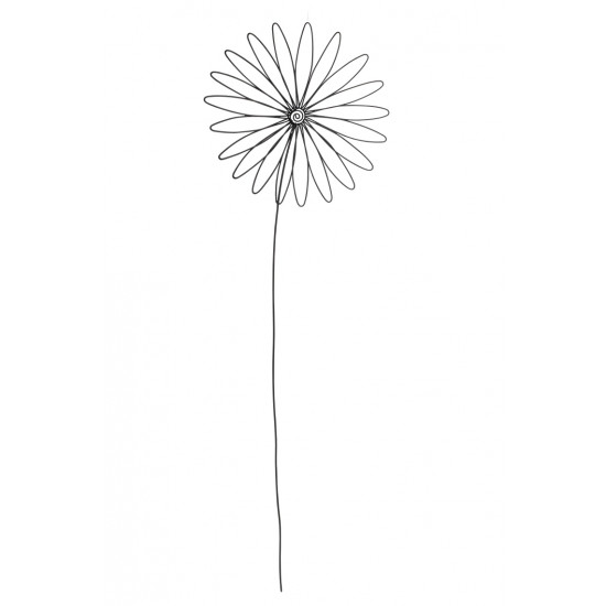 Wire object flower