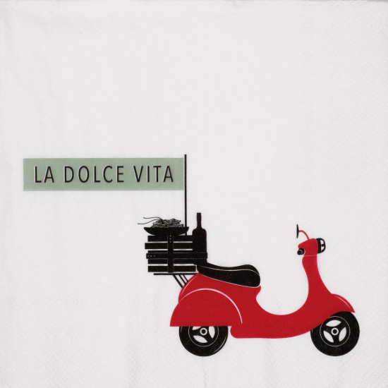 Napkin La dolce vita 33x33cm