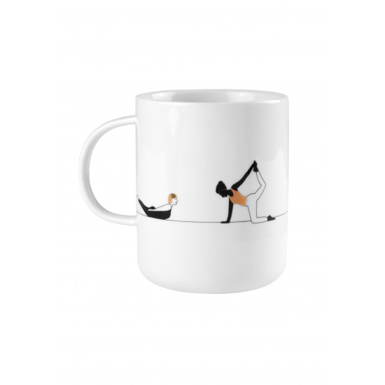 Gift cup yoga D:8cm H:10cm