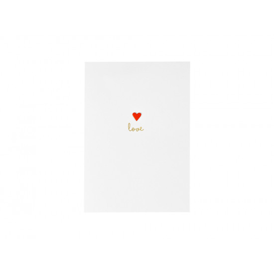 Little hearts card Love