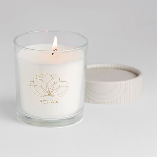 Scented candle relax D.3,5cm, H.8,5cm