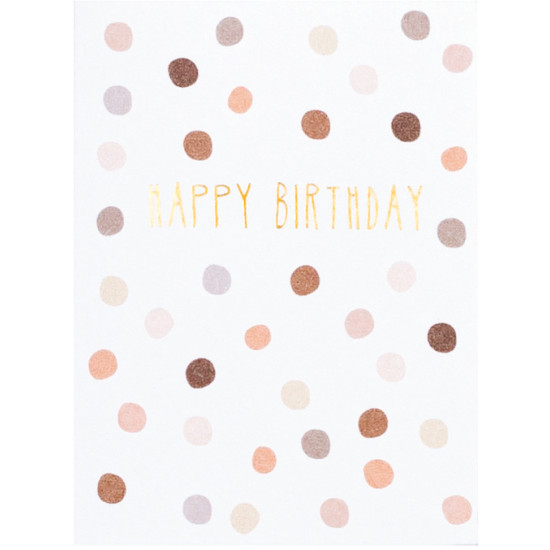 Mini card happy birthday