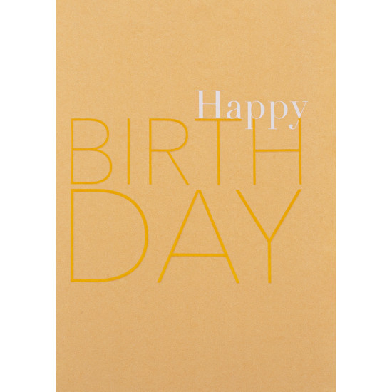 Congratulation card Happy Birthday