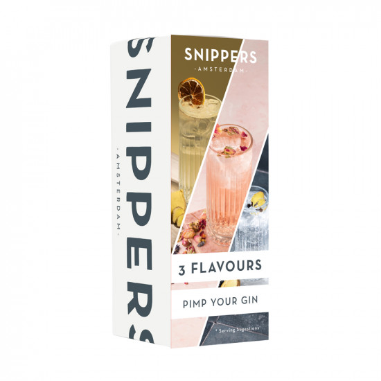 Snippers Botanicals Gin Flavour Collection Pack, 350ml