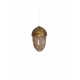 Celina Acorn H13 cm. 5L, Dark Oak/Gold